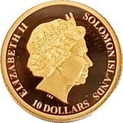 10 Dollars - Elizabeth II Baby Dragon obverse image