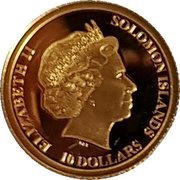 10 Dollars - Elizabeth II Baby Mammoth obverse image