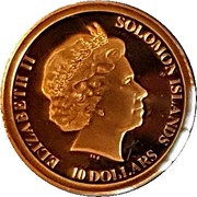 10 Dollars - Elizabeth II Baby Panda obverse image
