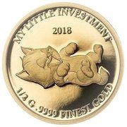 10 Dollars - Elizabeth II Kitten, Solomon Islands, 2018 reverse image