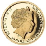 10 Dollars - Elizabeth II Pony obverse image
