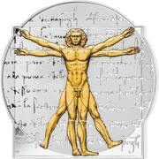 10 Dollars - Elizabeth II Vitruvian Man, Solomon Islands, 2019 reverse image