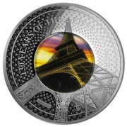 10 Dollars - Elizabeth II Eiffel Tower reverse image