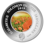 10 Dollars - Elizabeth II WWI Armistice Centenary obverse image