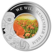 10 Dollars - Elizabeth II WWI Armistice Centenary, Solomon Islands, 2019 reverse image