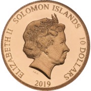10 Dollars - Elizabeth II Panda obverse image