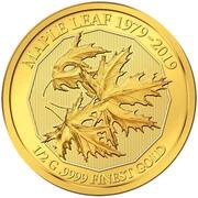 10 Dollars - Elizabeth II Maple Leaf, Solomon Islands, 2019 reverse image