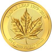 10 Dollars - Elizabeth II Maple Leaf, Solomon Islands, 2019 reverse image