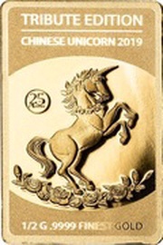 10 Dollars - Elizabeth II Unicorn, Solomon Islands, 2019 reverse image