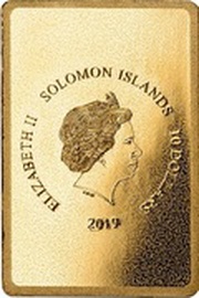 10 Dollars - Elizabeth II Unicorn obverse image