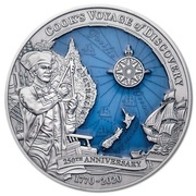 10 Dollars - Elizabeth II James Cook Discovery, Solomon Islands, 2020 reverse image