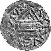 Obol - Unknown ruler end of 10th century reverse image