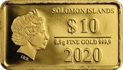 10 Dollars - Elizabeth II Taurus obverse image