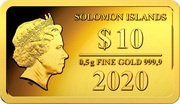 10 Dollars - Elizabeth II Virgo obverse image