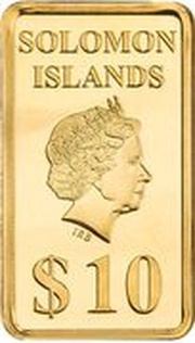 10 Dollars - Elizabeth II Guardian Angel obverse image