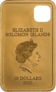 10 Dollars - Elizabeth II Angel's Wing obverse image