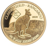 10 Dollars - Elizabeth II Kangaroo, Solomon Islands, 2020 reverse image