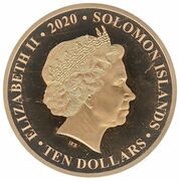 10 Dollars - Elizabeth II Battle of Britain obverse image