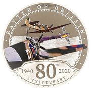 10 Dollars - Elizabeth II Battle of Britain, Solomon Islands, 2020 reverse image