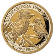 10 Dollars - Elizabeth II Kookaburra, Solomon Islands, 2020 reverse image