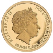 10 Dollars - Elizabeth II Bee obverse image