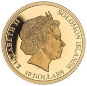 10 Dollars - Elizabeth II Bunny obverse image