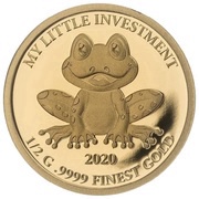 10 Dollars - Elizabeth II Frog, Solomon Islands, 2020 reverse image