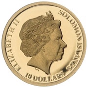 10 Dollars - Elizabeth II Panther obverse image