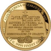 10 Dollars - Elizabeth II Mother Teresa 1997, Solomon Islands, 2020 reverse image