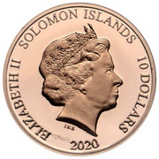 10 Dollars - Elizabeth II African Lion obverse image