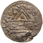 Obol - Unknown ruler end of 10th century reverse image