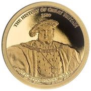 10 Dollars - Elizabeth II Henry VIII, Solomon Islands, 2020 reverse image