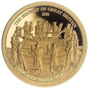 10 Dollars - Elizabeth II King Arthur, Solomon Islands, 2020 reverse image