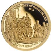 10 Dollars - Elizabeth II Magna Carta, Solomon Islands, 2020 reverse image