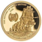 10 Dollars - Elizabeth II Spanish Armada, Solomon Islands, 2020 reverse image