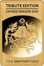 10 Dollars - Elizabeth II Dragon and Phoenix, Solomon Islands, 2020 reverse image