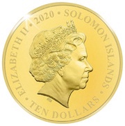 10 Dollars - Elizabeth II A Winter's Tale obverse image