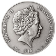 10 Dollars - Elizabeth II Pantheon obverse image