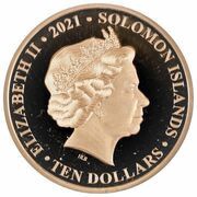 10 Dollars - Elizabeth II Queen Elizabeth II obverse image