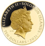10 Dollars - Elizabeth II John F. Kennedy obverse image