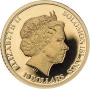 10 Dollars - Elizabeth II Grace Kelly obverse image