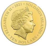 10 Dollars - Elizabeth II Queen Elizabeth II obverse image
