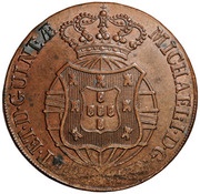 ½ Macuta - Miguel I Pattern obverse image