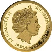 10 Dollars - Elizabeth II Dragon obverse image