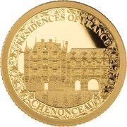 10 Dollars - Elizabeth II Chenonceau, Solomon Islands, 2021 reverse image