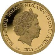 10 Dollars - Elizabeth II Versailles obverse image