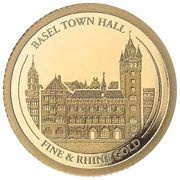 10 Dollars - Elizabeth II Basel Town Hall, Solomon Islands, 2021 reverse image