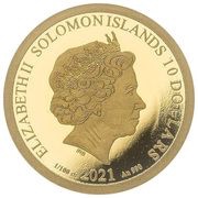 10 Dollars - Elizabeth II Karlsruhe Palace obverse image