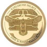 10 Dollars - Elizabeth II Karlsruhe Palace, Solomon Islands, 2021 reverse image