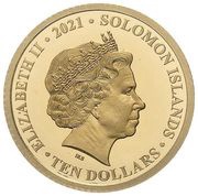 10 Dollars - Elizabeth II Mouse Tower obverse image
